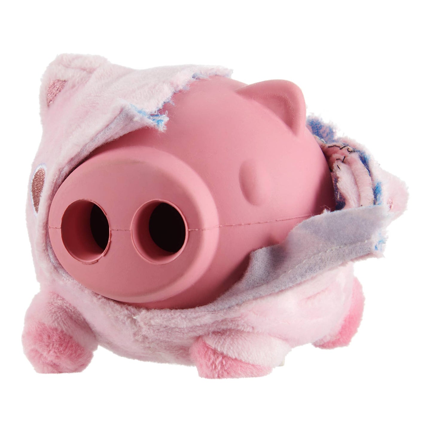 Hambone Pig Hog Rubber Super Chewer Dog Toy Pink Medium | BARK