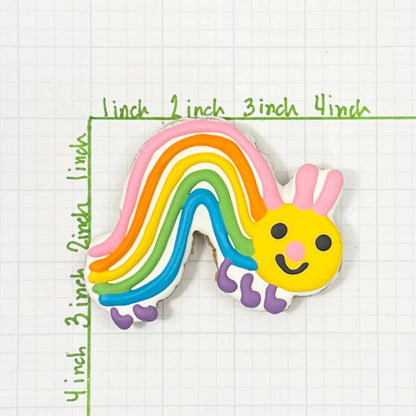Feeling Lucky? : Colorful Caterpillar Cookie