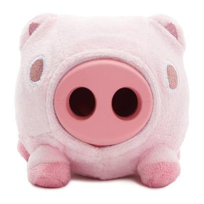 Hambone Pig Hog Rubber Super Chewer Dog Toy Pink Medium | BARK