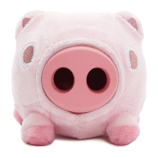 Hambone Pig Hog Rubber Super Chewer Dog Toy Pink Medium | BARK