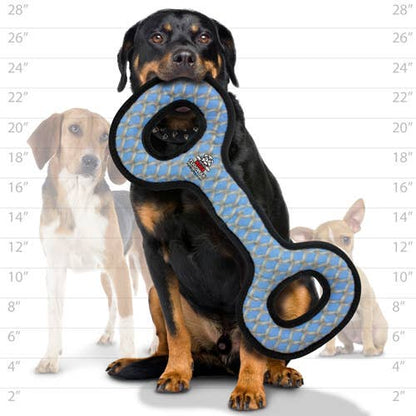 Tuffy Mega Tug Oval Chain, Durable, Tough, Squeaky Dog Toy