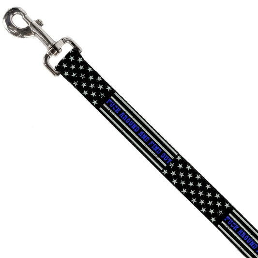 Buckle-Down Dog Leash Blue FAFO 4ft