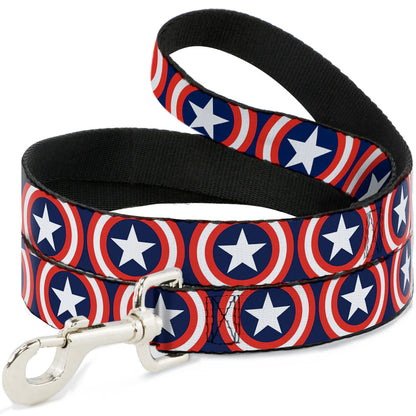 Buckle-Down Dog leash Captain America 4ft