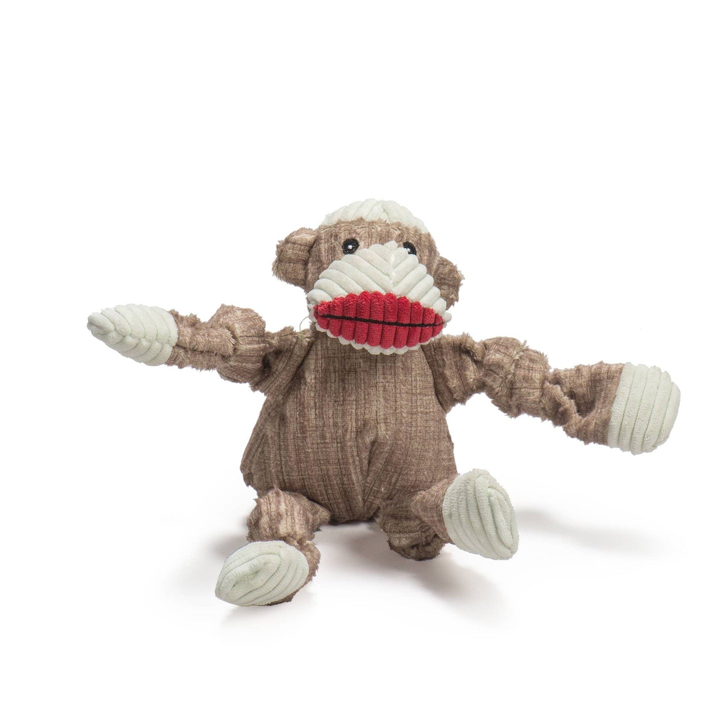 Stuey Sock Monkey Knottie®  Plush Dog Toy: Large
