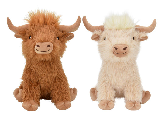 Highland Cow Dog Toy 8" | Multipet