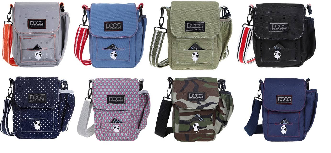 DOOG Walkie Bags: Navy & Red