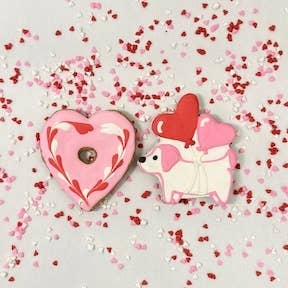 Love Stinks -But These Valentine’s Cookies Don’t: Up Pup & Away