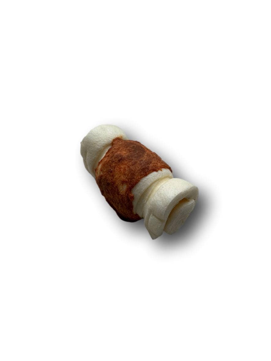 Beef Cheek Rolls 3" Chicken Wrapped Mini (BC03ROCH): Unit