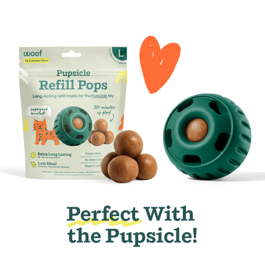 WOOF DOG CHICKEN POPS LRG