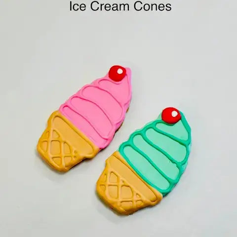 Lunch Menu: Ice Cream Cone Cookie 3”
