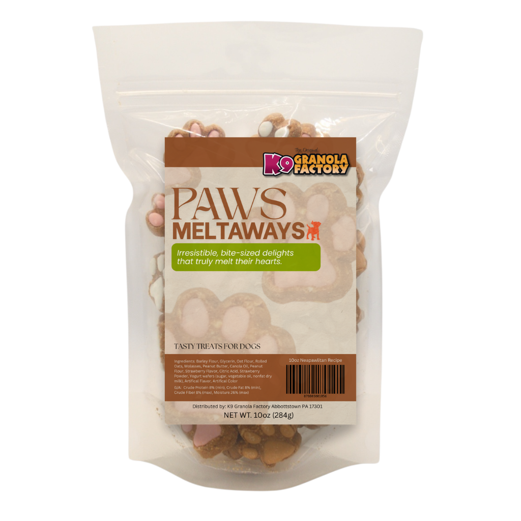 PAWS Meltaways Neapawlitan: 10 oz
