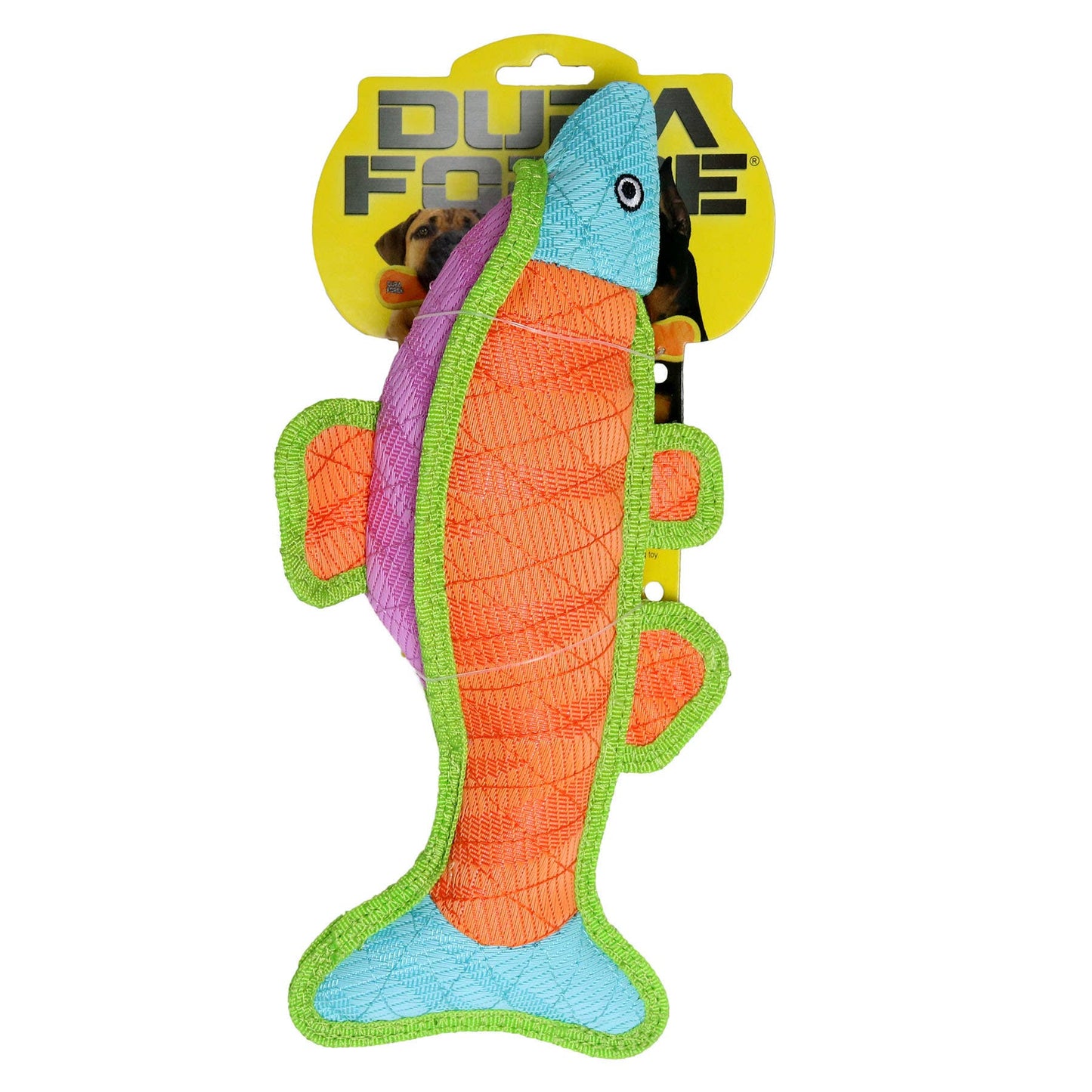 DuraForce Fish - Durable, Squeaky Dog Toy