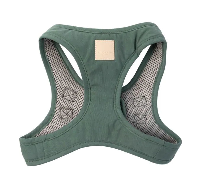 FuzzYard Life Step In Harness-Myrtle Green M