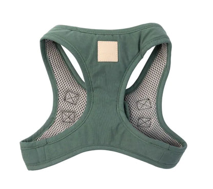 FuzzYard Life Step In Harness-Myrtle Green M