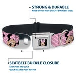 Buckle-Down Dog Collar 15”-26” Minnie Mouse