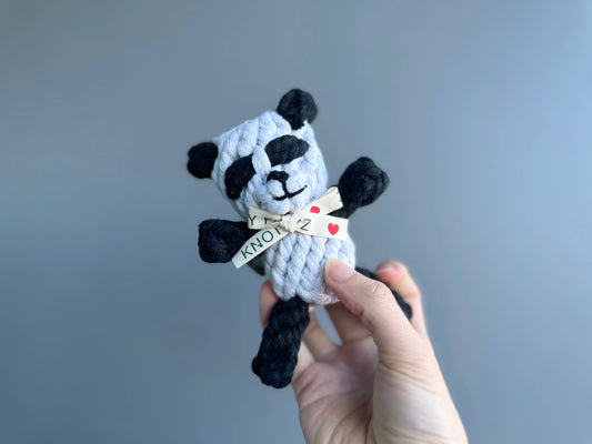 Hello Panda Pet Rope Toy | Dog and Cat Rope Toys
