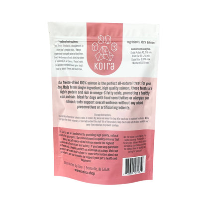 Freeze-Dried Salmon Dog Treats 0.75 oz | Koira