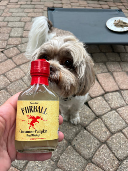Furball Dog Whiskey Minis 100ml |12ct | Pumpkin-Cinnamon