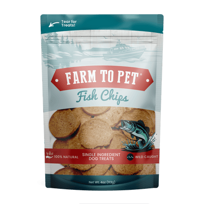 Fish Chips Dog Treats: Value 12oz