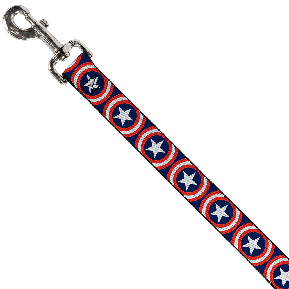 Buckle-Down Dog leash Captain America 4ft