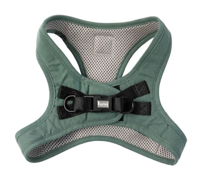 FuzzYard Life Step In Harness-Myrtle Green M