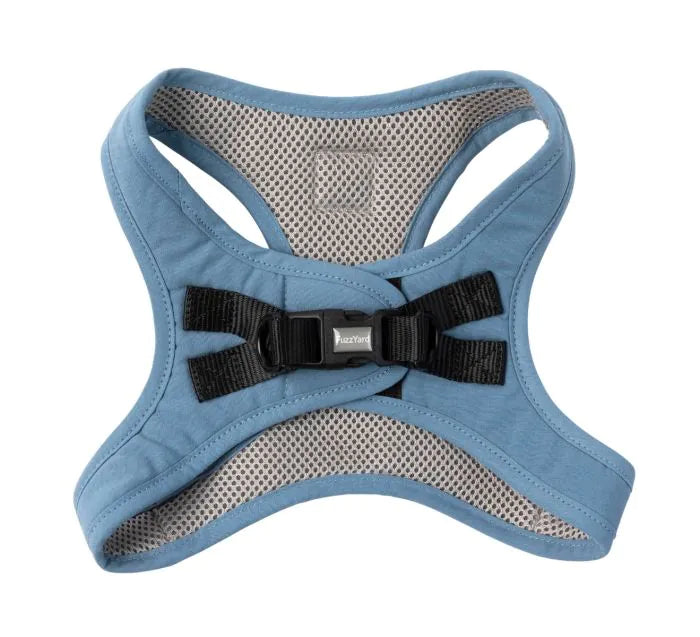 FuzzYard Life Step In Harness- French Blue M