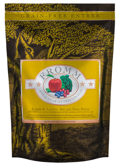 FROMM Four-Star Lamb & Lentil Recipe Dry Dog Food, 12lb