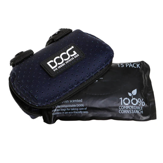 DOOG WALKIE POUCH NAVY NEOPRENE