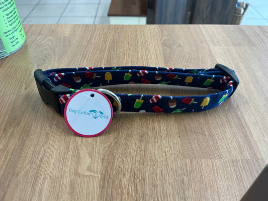 Dog Collar World-Fashion Collar- Popsicles