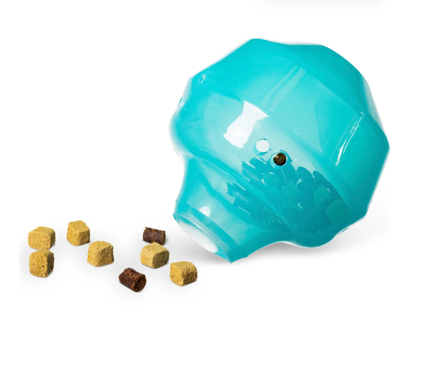 Totally Pooched Stuff'n Wobble Ball, 5", Teal