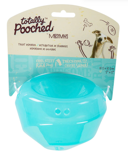 Totally Pooched Stuff'n Wobble Ball, 5", Teal