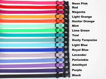 Biothane Adjustable Snap Collars 1”x13”-20” | Pro-Mohs
