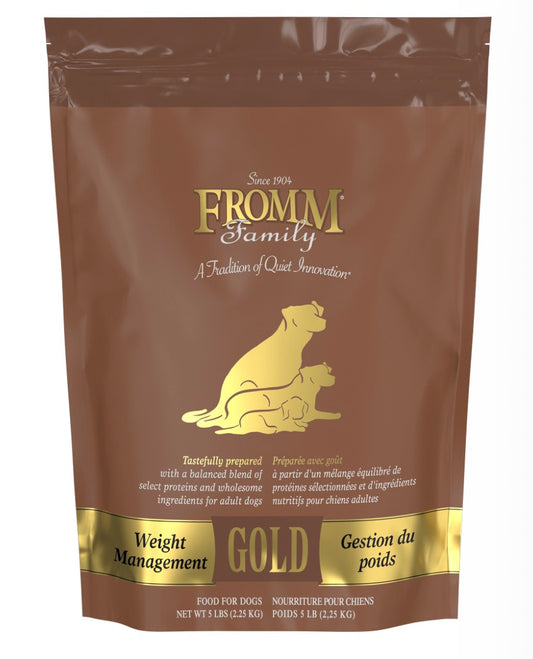 FROMM Gold Weight Management Dry Dog Food, 5lb