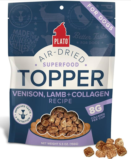 Plato Air-Dried Superfood Toppers & Treats with Collagen