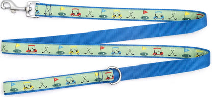 Golf Dog Leash, Green | The Worthy Dog