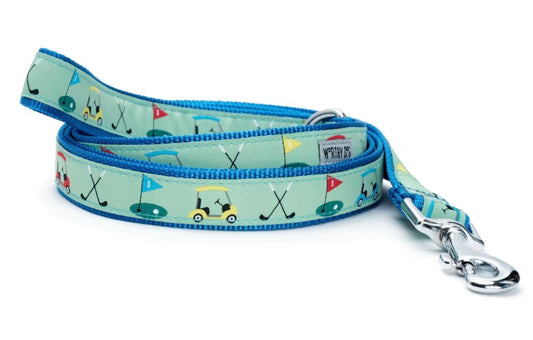 Golf Dog Leash, Green | The Worthy Dog