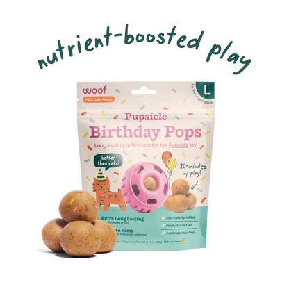 WOOF DOG BIRTHDAY POPS