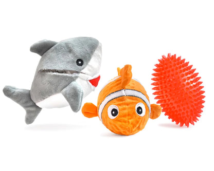 PATCHWORK PRICKLETS GREAT WHITE W/ FISH