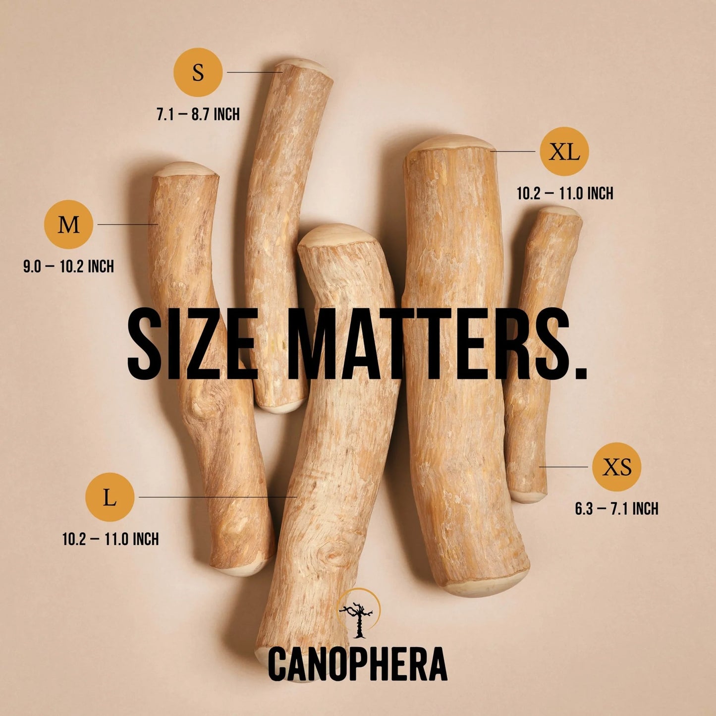 CANOPHERA COFFEE WOOD STICK