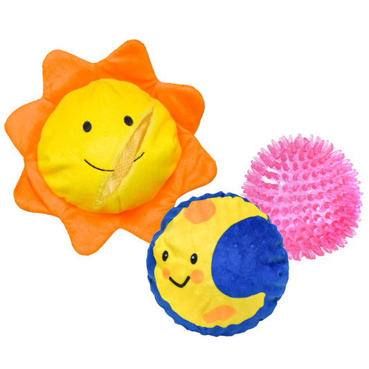 PATCHWORK PRICKLE SUN WITH MOON