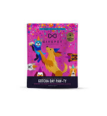 GIVEPET DOG TREATS GOTCHA DAY PAW-TY