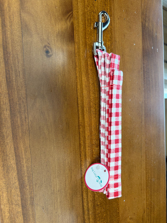Dog Collar World- Red Gingham