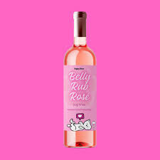 Yappy Hour Belly Rub Rosé Dog Wine