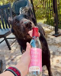 Yappy Hour Belly Rub Rosé Dog Wine
