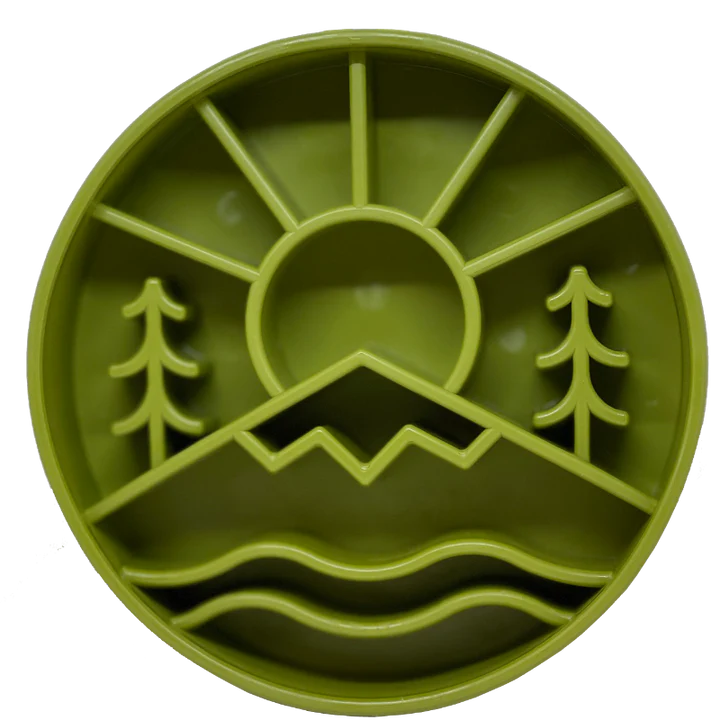GREAT OUTDOORS DESIGN EBOWL ENRICHMENT SLOW FEEDER BOWL FOR DOGS