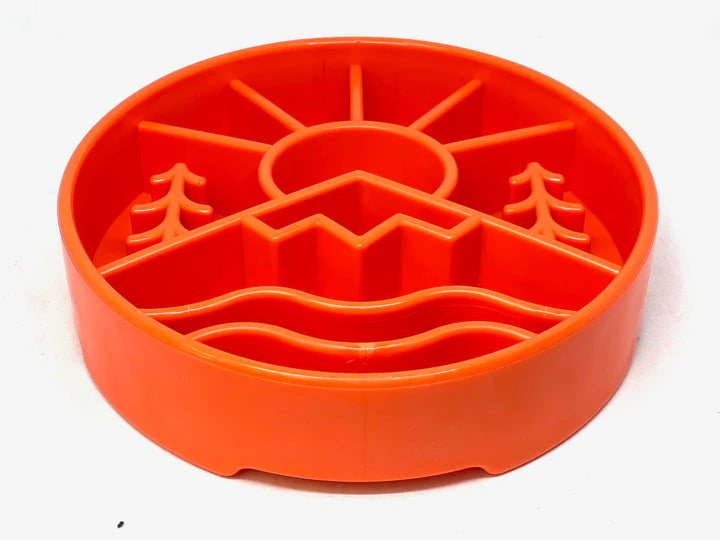 GREAT OUTDOORS DESIGN EBOWL ENRICHMENT SLOW FEEDER BOWL FOR DOGS