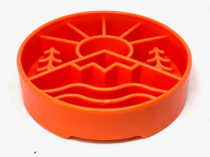GREAT OUTDOORS DESIGN EBOWL ENRICHMENT SLOW FEEDER BOWL FOR DOGS