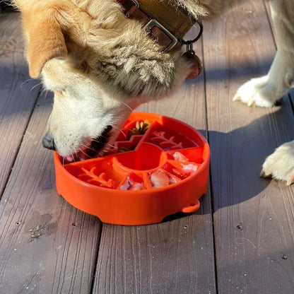 GREAT OUTDOORS DESIGN EBOWL ENRICHMENT SLOW FEEDER BOWL FOR DOGS