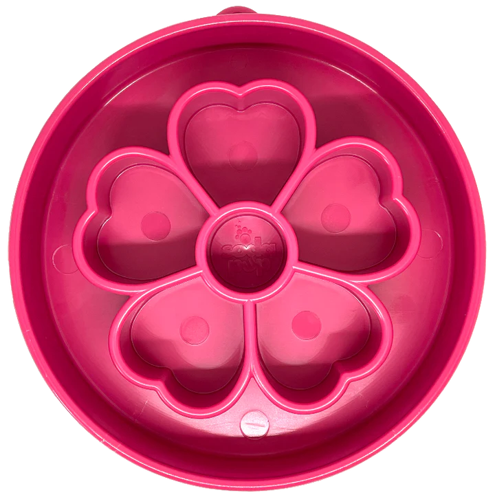 FLOWER DESIGN EBOWL ENRICHMENT SLOW FEEDER BOWL FOR DOGS