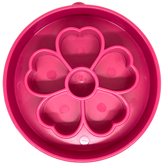 FLOWER DESIGN EBOWL ENRICHMENT SLOW FEEDER BOWL FOR DOGS